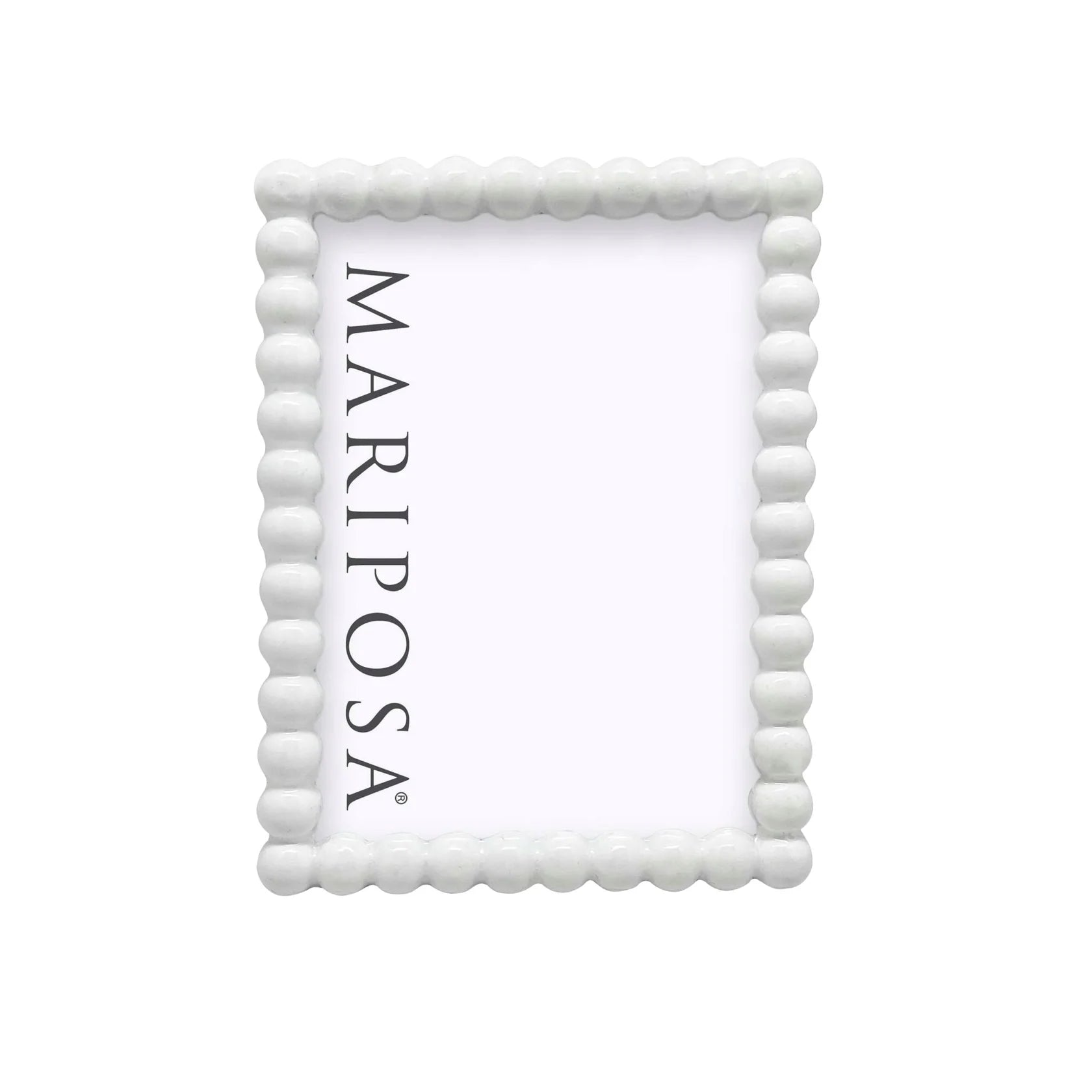 White Baubles 5x7 Frame