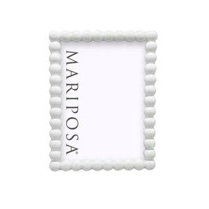 White Baubles 5x7 Frame