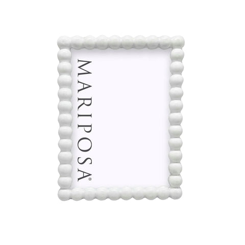 White Baubles 5x7 Frame