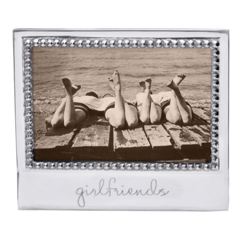 "Girlfriends" Beaded 4x6 Frame
