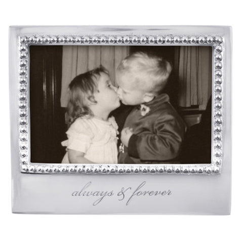 "Always & Forever" Beaded 4x6 Frame