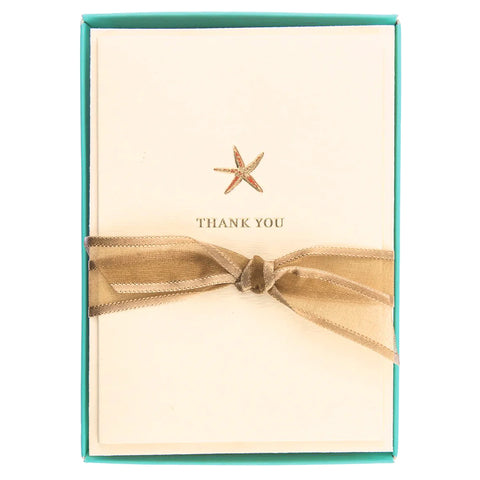 Thank you, Starfish Notecards