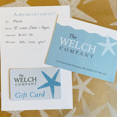 Gift Card for in store use