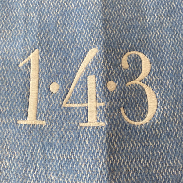 143 Pezzo Throw- Azure