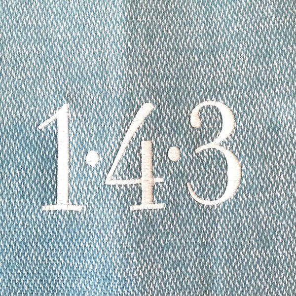 143 Pezzo Throw- Cerulean