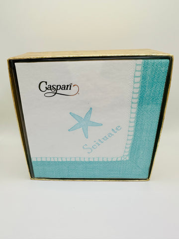 Caspari Scituate Starfish Cocktail Napkins