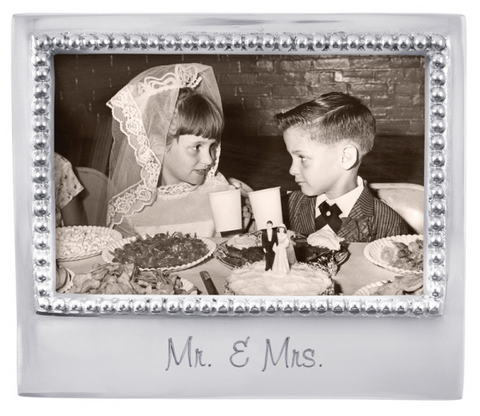 "Mr. & Mrs" 4x6 Frame