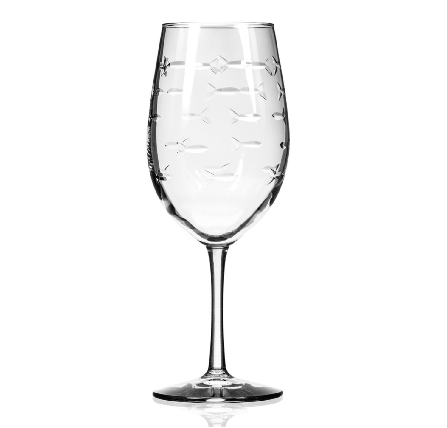 School of Fish All Purpose Wine Glass- 18oz