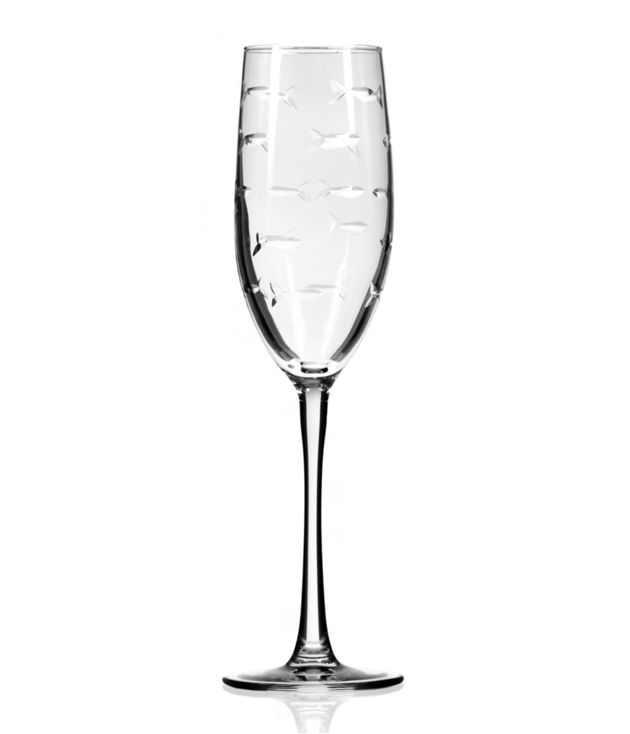 School of Fish Champagne Flute
