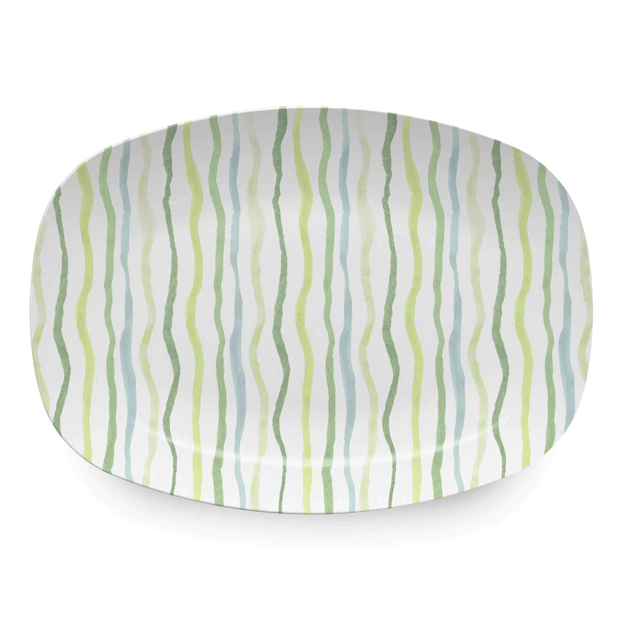 Green Stripe Tease Platter