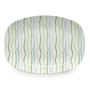 Green Stripe Tease Platter