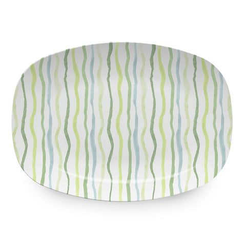 Green Stripe Tease Platter