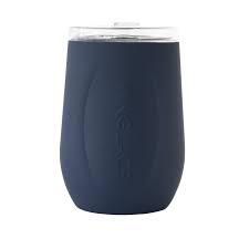 Vin Glace Navy Stemless Wine Glass- 10z