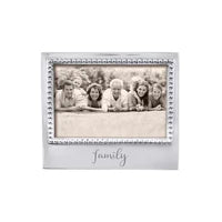 "Family" Beaded 4x6 Frame