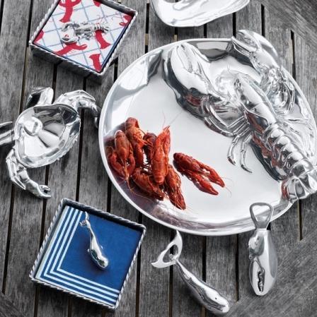 Rope Napkin Box- Lobster