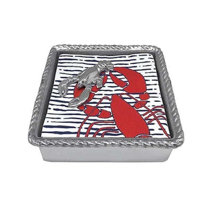 Rope Napkin Box- Lobster